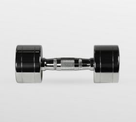 BRONZE GYM BG-PA-DB-C09 Гантель хромированная 9 кг, фото 2