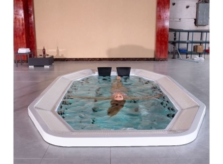 Переливной Гидромассажный Спа Бассейн JNJ Spas Built-in SPA-301, фото 3