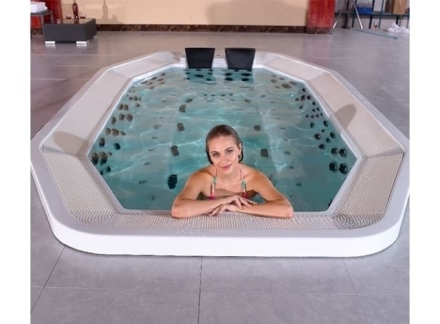 Переливной Гидромассажный Спа Бассейн JNJ Spas Built-in SPA-301, фото 2