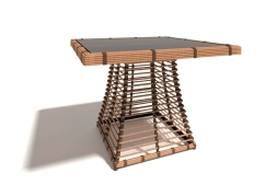 Стол 100х100 &quot;Бамбук&quot;