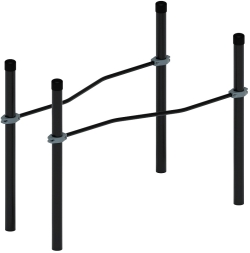 Воркаут ЛОВ 89 серый ВТ 101.05-03, фото 4