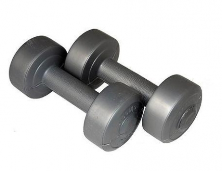 Гантели винил 1,0кг*2шт, фото 1