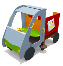 Игровой макет Машинка ВСТ 5620 для детской площадки, фото 4