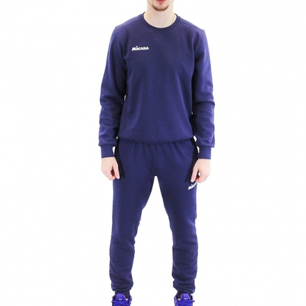 Костюм тренировочный муж. &quot;MIKASA&quot;, арт. MT547-036-XL, р.XL, хлопок, полиэстер, утепленный, т.синий., фото 1