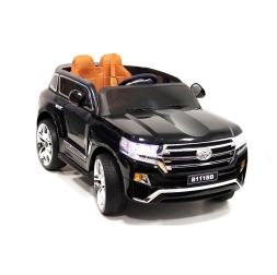 Электромобиль Toyota LC 200 B111BB черный, фото 4