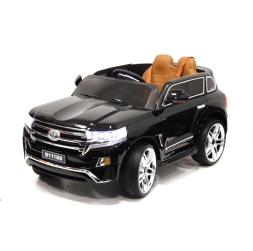 Электромобиль Toyota LC 200 B111BB черный, фото 2