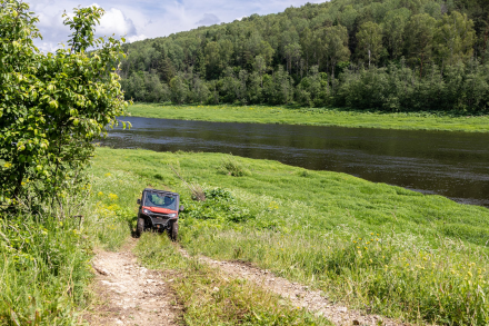 Мотовездеход AODES Workcross 1000-6 HVAC, фото 5