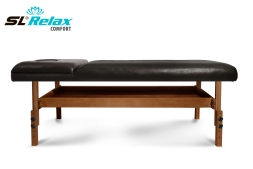 Массажный стол Relax Comfort черная кожа, фото 3