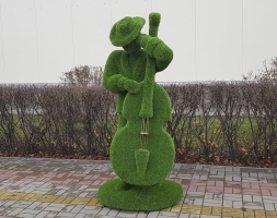 Топиари музыкант с трубой- газон Eco+, фото 3