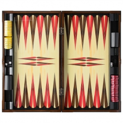 Нарды "Светлый Орнамент", дерево, 48х28х6 см, фото 1 Нарды "Светлый Орнамент", дерево, 48х28х6 см, фото 1