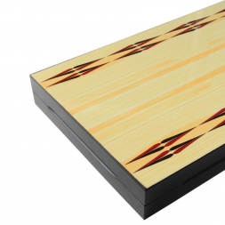 Нарды "Светлый Орнамент", дерево, 48х28х6 см, фото 2 Нарды "Светлый Орнамент", дерево, 48х28х6 см, фото 2