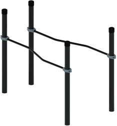 Воркаут ЛОВ 108 серый ВТ 102.05-03, фото 2