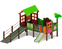 Детская игровая площадка Манеж Забота Лукоморье ДОВ 20.25.01-01 Детская игровая площадка Манеж Забота Лукоморье ДОВ 20.25.01-01