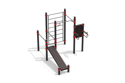 Воркаут площадка по проекту WP-011/20 &quot;Изумрудный Век&quot;, фото 1