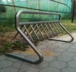 Велопарковка мобильная с местом под рекламу на 8-10 мест ВП-08, фото 3