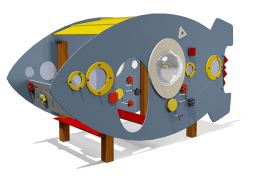 Игровой макет Ракета ВСТ 4120 для детской площадки