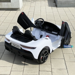 Электромобиль Maserati MC20 белый, фото 9