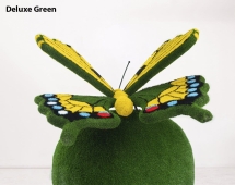 Топиари композиция Бабочка на яблоке Гренни - газон Eco Green