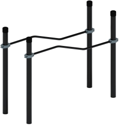 Воркаут ЛОВ 108 серый ВТ 102.06-03, фото 4