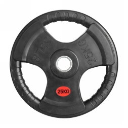 Диск 51 мм. обрезиненный с 3-мя хватами  25 кг (модель: D2), фото 1