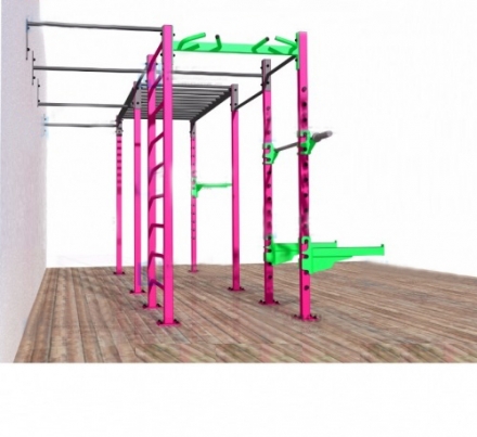 Пристенная рама для функционального тренинга 6073, фото 1