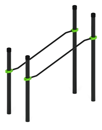 Воркаут ЛОВ 89 зеленый ВТ 101.03-02, фото 3