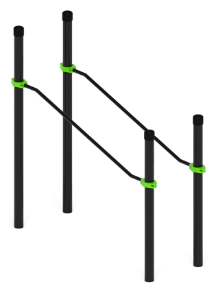 Воркаут ЛОВ 89 зеленый ВТ 101.03-02, фото 4