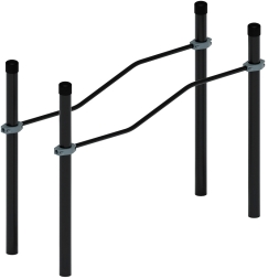 Воркаут ЛОВ 89 серый ВТ 101.06-03, фото 3