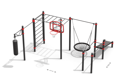 Воркаут площадка по проекту WP-017/20 &quot;Дубрава&quot;, фото 1