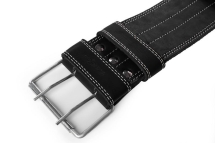 Пояс для пауэрлифтинга на пряжке 100мм (2иглы) двухслойный Пояс для пауэрлифтинга на пряжке 100мм (2иглы) двухслойный