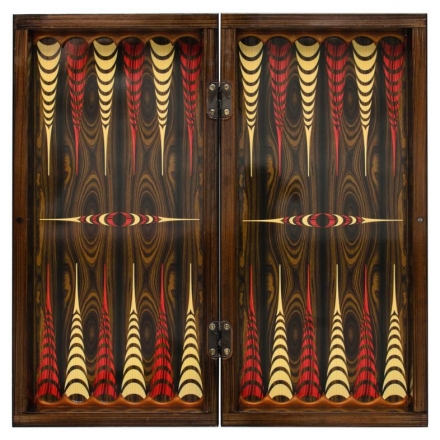 Нарды "Орех", Турция, дерево, 42х21х7 см, фото 1