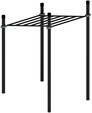 Воркаут ЛОВ 89 серый ВТ 101.07-03, фото 3