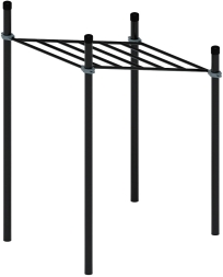 Воркаут ЛОВ 89 серый ВТ 101.07-03, фото 4