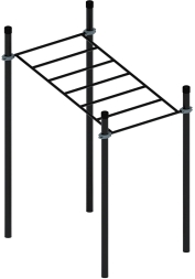 Воркаут ЛОВ 89 серый ВТ 101.07-03, фото 2