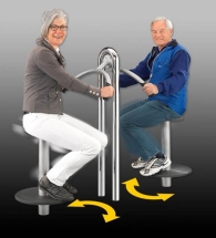 Твистер сидя  двойной  УТЭ-039П 