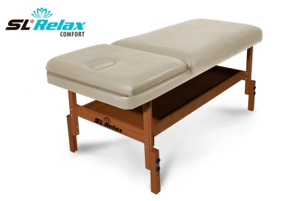 Массажный стол Relax Comfort бежевая кожа, фото 2