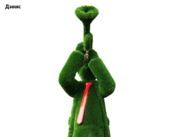 Топиари музыкант, трубач Ли - газон Deluxe, фото 6