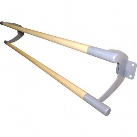 Станок хореографический ZSO PREMIUM пристенный, однорядный 1,5 м, перекладина D-40 мм БУК, фото 1