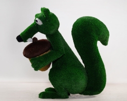 Топиари Белка с орехом - газон Deluxe+Eco, фото 2