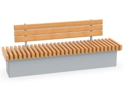 Скамья со спинкой Вааде 1, фото 2
