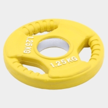 Олимпийский диск евро-классик с тройным хватом 1.25 кг. Олимпийский диск евро-классик с тройным хватом 1.25 кг.