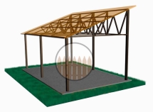 Навес из поликарбоната Навес из поликарбоната