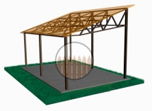 Навес из поликарбоната Навес из поликарбоната