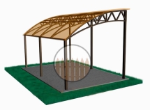 Навес из поликарбоната Навес из поликарбоната