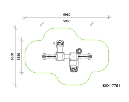 Детский игровой комплекс TORUDA 17701, фото 5