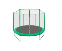 Батут DFC Trampoline Fitness 10ft наружн.сетка, св.зел. (305см) Батут DFC Trampoline Fitness 10ft наружн.сетка, св.зел. (305см)