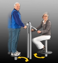 Твистер  сидя и стоя двойной  УТЭ-040П 