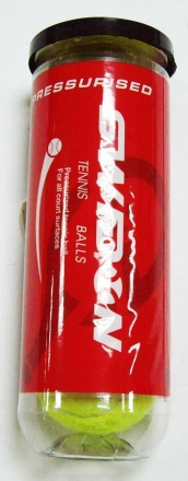 Мяч б/т упаковка 3шт. (в тубе под давлением) 929, фото 1