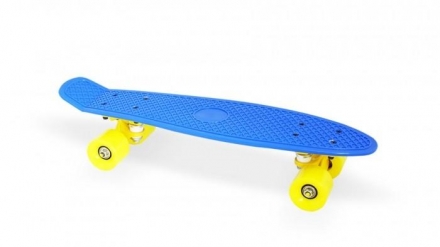 Скейт пластиковый 22х6&quot;, темно-синий, фото 1