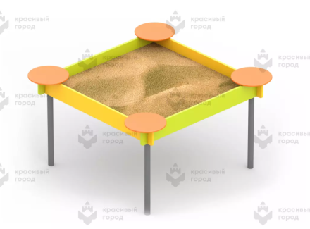 Песочница простая для детей с ОВ, фото 1